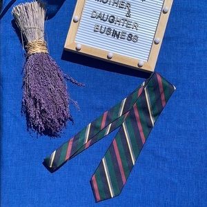 - Vintage Alexander Dean 1976 Silk Mens Tie 🎞